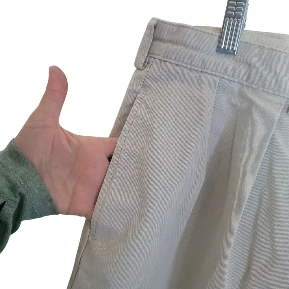 Polo Ralph Lauren Vintage Chino Shorts Men's Sz 38 Khaki Preppy Casual 8